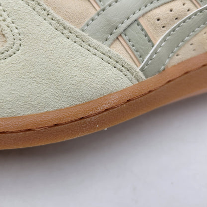 【中古美品】【メンズ/レディース】 asics アシックス SKYHAND OG 1203A452-251 スカイハンド OG スニーカー シューズ 靴 162-251030-as-37-izu サイズ：25.5cm カラー：MARZIPAN/DRIED LEAF GREEN 万代Net店