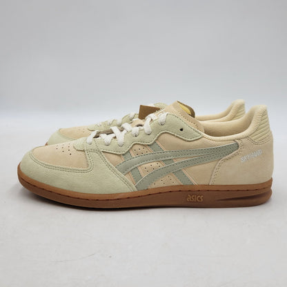 【中古美品】【メンズ/レディース】 asics アシックス SKYHAND OG 1203A452-251 スカイハンド OG スニーカー シューズ 靴 162-251030-as-37-izu サイズ：25.5cm カラー：MARZIPAN/DRIED LEAF GREEN 万代Net店
