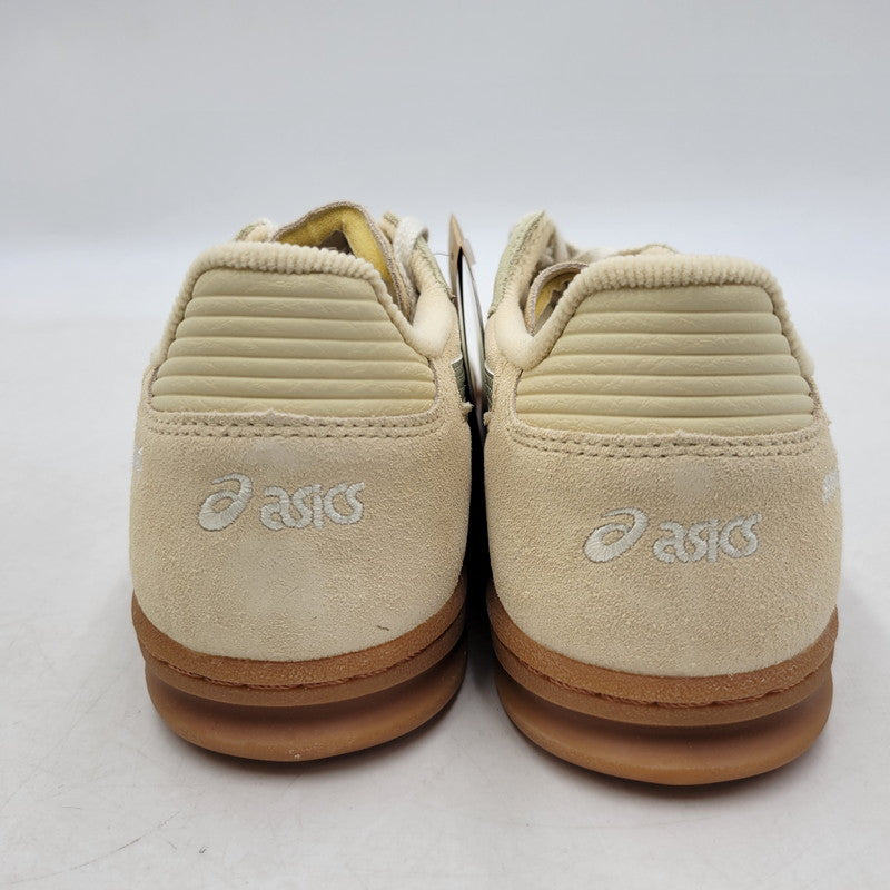 【中古美品】【メンズ/レディース】 asics アシックス SKYHAND OG 1203A452-251 スカイハンド OG スニーカー シューズ 靴 162-251030-as-37-izu サイズ：25.5cm カラー：MARZIPAN/DRIED LEAF GREEN 万代Net店
