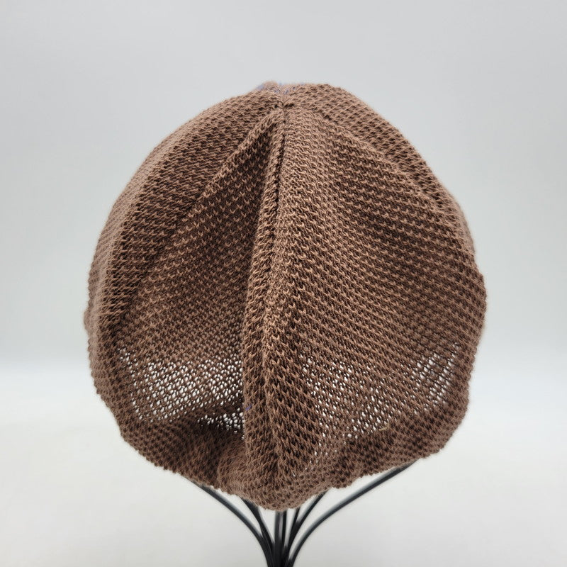 【中古美品】【メンズ/レディース】 SHINYAKOZUKA シンヤコヅカ THOUGHTS KNITTED CAP WITH KIJIMA TAKAYUKI ニットキャップ 帽子 185-251030-as-35-izu サイズ：ONE SIZE カラー：DARK MOCHA 万代Net店