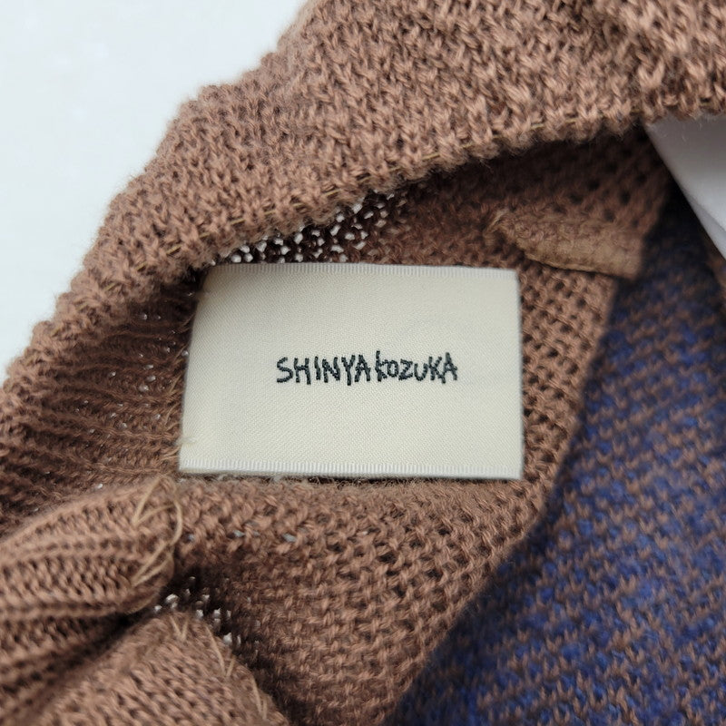 【中古美品】【メンズ/レディース】 SHINYAKOZUKA シンヤコヅカ THOUGHTS KNITTED CAP WITH KIJIMA TAKAYUKI ニットキャップ 帽子 185-251030-as-35-izu サイズ：ONE SIZE カラー：DARK MOCHA 万代Net店