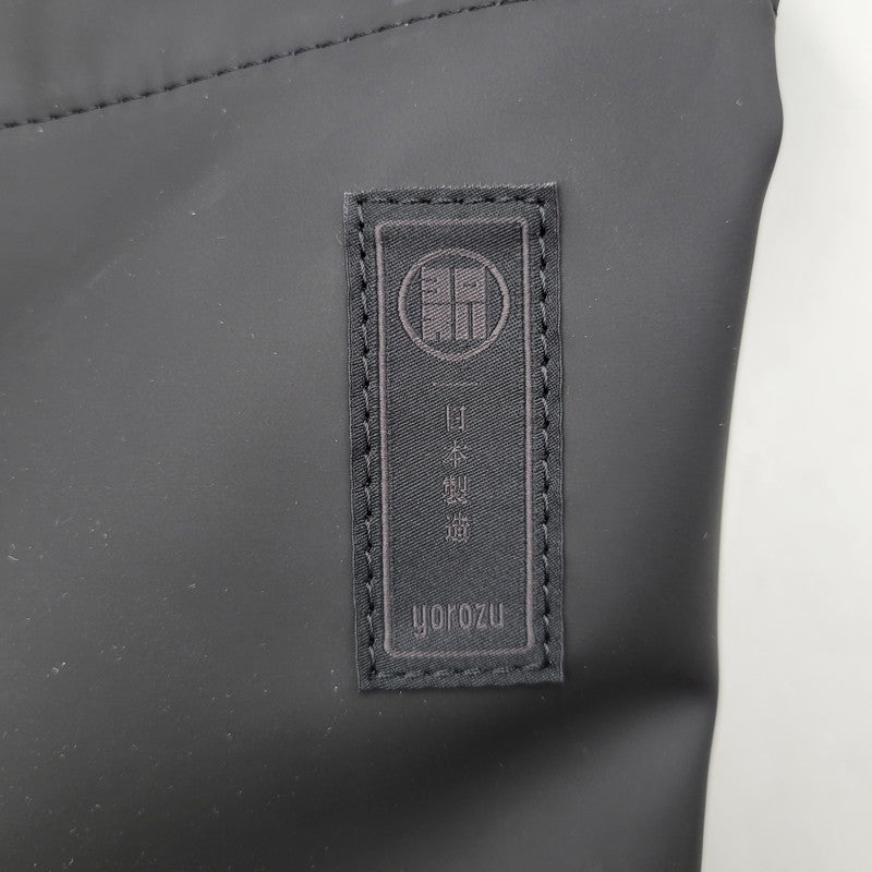 【中古品】【メンズ/レディース】 YOROZU ヨロズ S-TEX SASH SHOULDER 754YZ013 スライドタスキショルダー バッグ カバン 鞄 188-251030-as-31-izu カラー：BLACK 万代Net店