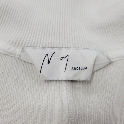 【中古美品】【メンズ】 ANCELLM アンセルム ANC-CT120 25AW SMOOTH KNIT PULLOVER SHIRT スムース ニット プルオーバー シャツ トップス 長袖 140-251030-cs-22-izu サイズ：2 カラー：グレー系 万代Net店