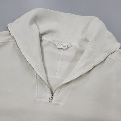 【中古美品】【メンズ】 ANCELLM アンセルム ANC-CT120 25AW SMOOTH KNIT PULLOVER SHIRT スムース ニット プルオーバー シャツ トップス 長袖 140-251030-cs-22-izu サイズ：2 カラー：グレー系 万代Net店