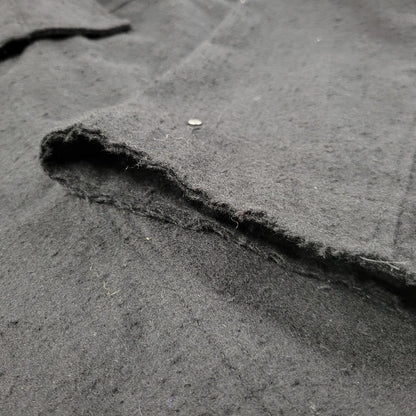 【中古美品】【メンズ】 ANCELLM アンセルム PILLING WOOL DOUBLE BLOUSON ANC-JK60 ピリング ウール ダブル ブルゾン ジャケット アウター 140-251030-as-18-izu サイズ：3 カラー：BLACK 万代Net店