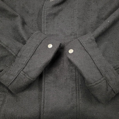 【中古美品】【メンズ】 ANCELLM アンセルム PILLING WOOL DOUBLE BLOUSON ANC-JK60 ピリング ウール ダブル ブルゾン ジャケット アウター 140-251030-as-18-izu サイズ：3 カラー：BLACK 万代Net店