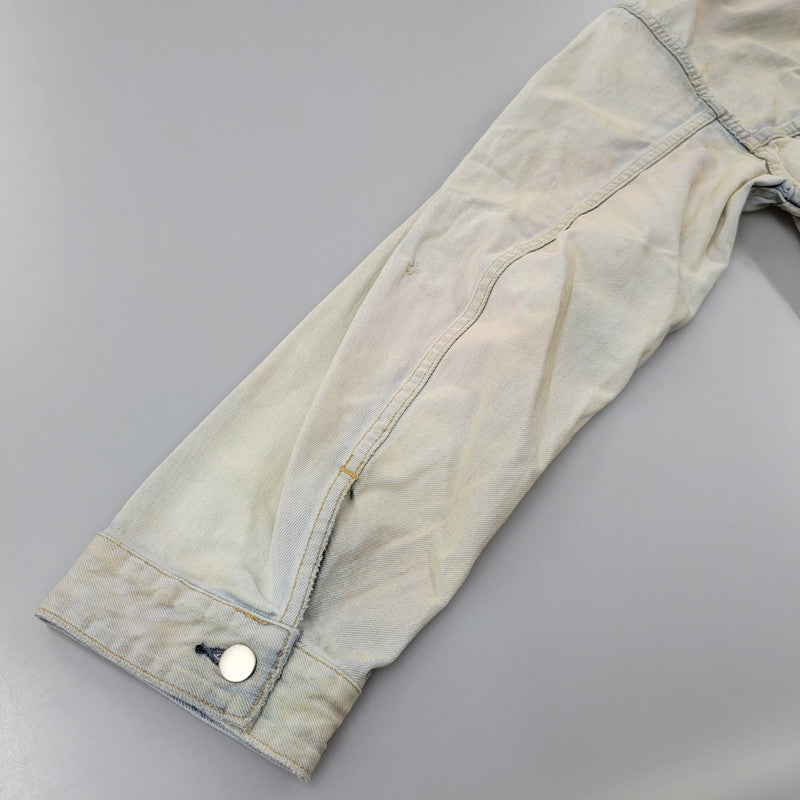 【中古美品】【メンズ】 ANCELLM アンセルム LAYERING COLOR DENIM JACKET ANC-JK67 レイヤリングカラー デニムジャケット アウター 140-251030-as-25-izu サイズ：2 カラー：INDIGO 万代Net店