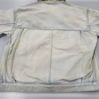 【中古美品】【メンズ】 ANCELLM アンセルム LAYERING COLOR DENIM JACKET ANC-JK67 レイヤリングカラー デニムジャケット アウター 140-251030-as-25-izu サイズ：2 カラー：INDIGO 万代Net店