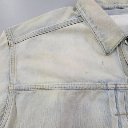 【中古美品】【メンズ】 ANCELLM アンセルム LAYERING COLOR DENIM JACKET ANC-JK67 レイヤリングカラー デニムジャケット アウター 140-251030-as-25-izu サイズ：2 カラー：INDIGO 万代Net店