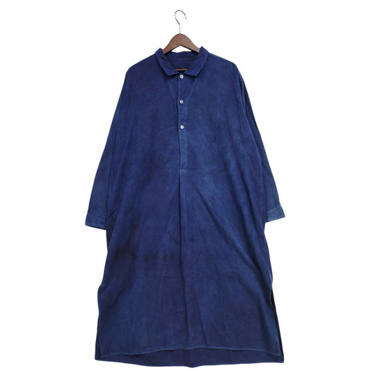 【中古品】【メンズ】 USED GRANDPA SHIRT グランパシャツ 長袖 トップス 140-251101-as-12-izu カラー：ブルー 万代Net店