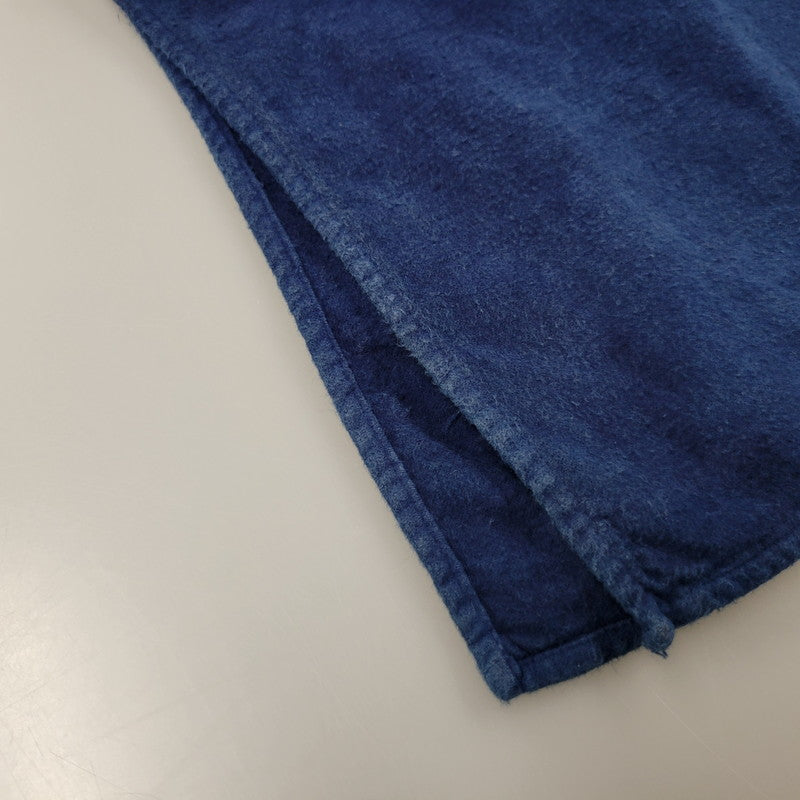 【中古品】【メンズ】 USED GRANDPA SHIRT グランパシャツ 長袖 トップス 140-251101-as-12-izu カラー：ブルー 万代Net店