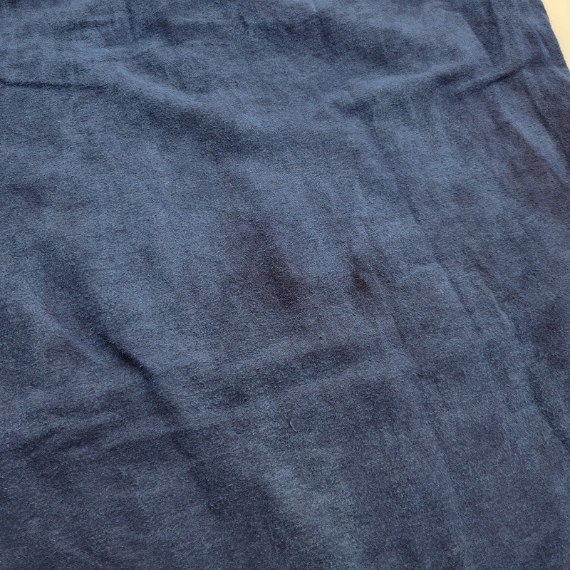 【中古品】【メンズ】 USED GRANDPA SHIRT グランパシャツ 長袖 トップス 140-251101-as-12-izu カラー：ブルー 万代Net店