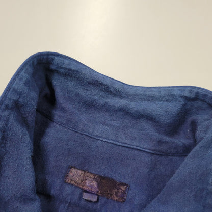 【中古品】【メンズ】 USED GRANDPA SHIRT グランパシャツ 長袖 トップス 140-251101-as-12-izu カラー：ブルー 万代Net店