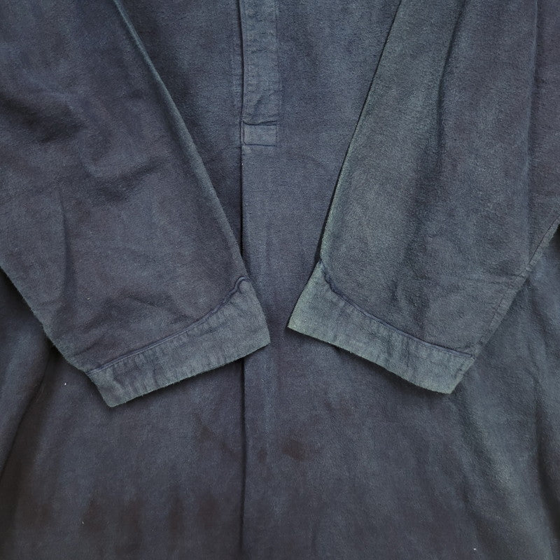 【中古品】【メンズ】 USED GRANDPA SHIRT グランパシャツ 長袖 トップス 140-251101-as-12-izu カラー：ブルー 万代Net店