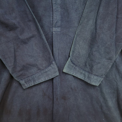 【中古品】【メンズ】 USED GRANDPA SHIRT グランパシャツ 長袖 トップス 140-251101-as-12-izu カラー：ブルー 万代Net店
