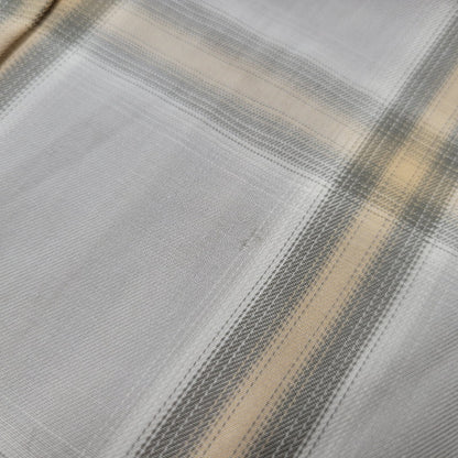 【中古美品】【メンズ】 LQUARTET エルカルテット OMBRE CRAFTSMAN PAJAMAS PANTS オンブレ クラフトマン パジャマパンツ チェック ボトムス 151-251030-as-28-izu サイズ：M カラー：BEIGE 万代Net店