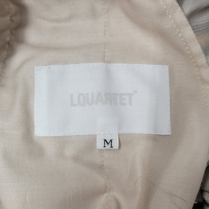 【中古美品】【メンズ】 LQUARTET エルカルテット OMBRE CRAFTSMAN PAJAMAS PANTS オンブレ クラフトマン パジャマパンツ チェック ボトムス 151-251030-as-28-izu サイズ：M カラー：BEIGE 万代Net店