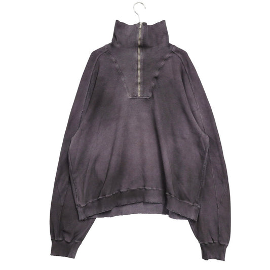 【中古美品】【メンズ】 ANCELLM アンセルム SMOOTH KNIT PULLOVER SHIRT ANC-CT120 スムースニット プルオーバー シャツ 長袖 トップス 140-251030-as-02-izu サイズ：2 カラー：ブラック 万代Net店