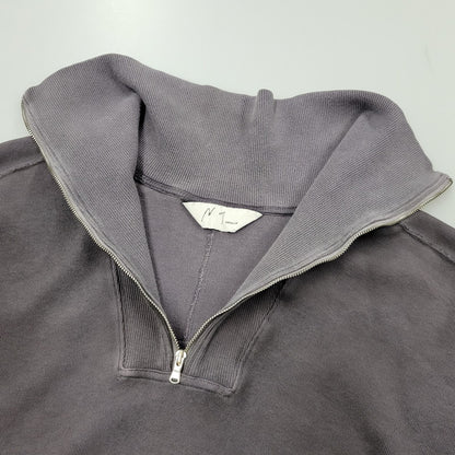 【中古美品】【メンズ】 ANCELLM アンセルム SMOOTH KNIT PULLOVER SHIRT ANC-CT120 スムースニット プルオーバー シャツ 長袖 トップス 140-251030-as-02-izu サイズ：2 カラー：ブラック 万代Net店