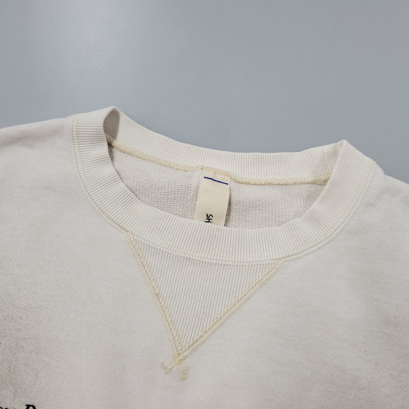 【中古美品】【メンズ】 SHINYAKOZUKA シンヤコヅカ WASHED ORDINARY HOME HIS CREW 2502SK94 ウォッシュド オーディナリー ホーム ヒズ クルー スウェット 長袖 トップス 140-251030-as-03-izu サイズ：L カラー：OATMEAL 万代Net店