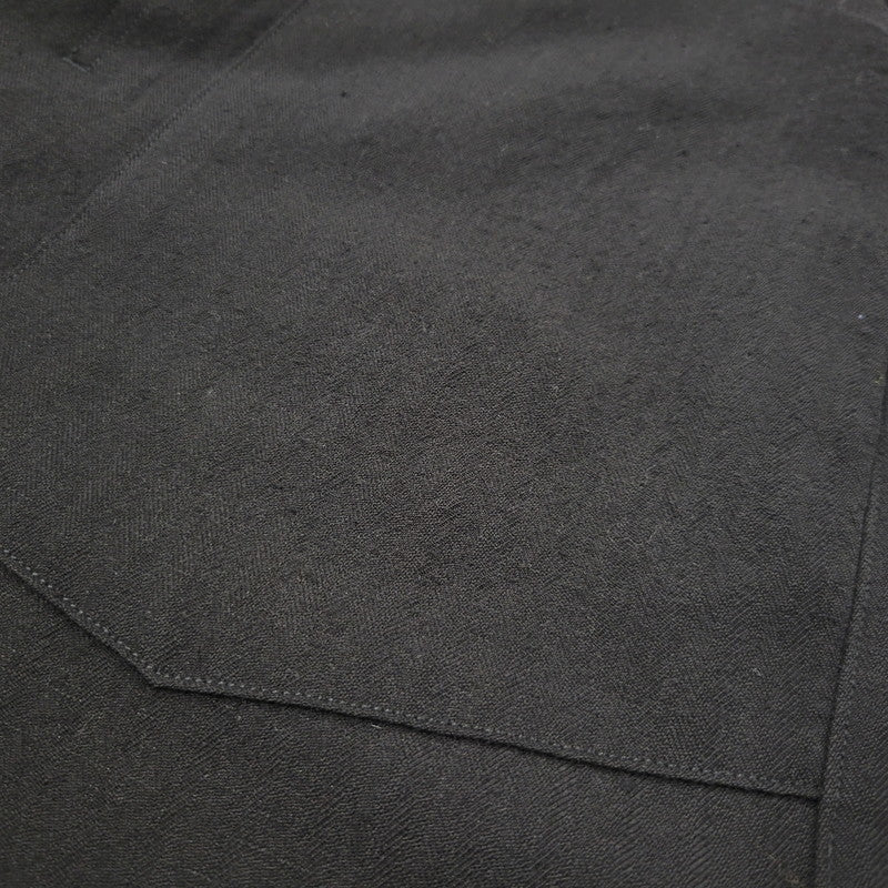 【中古美品】【メンズ】 ANCELLM アンセルム W/S BAKER PANTS ANC-PT96 ベイカーパンツ ボトムス 151-251030-as-07-izu サイズ：3 カラー：BLACK 万代Net店