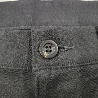 【中古美品】【メンズ】 ANCELLM アンセルム W/S BAKER PANTS ANC-PT96 ベイカーパンツ ボトムス 151-251030-as-07-izu サイズ：3 カラー：BLACK 万代Net店