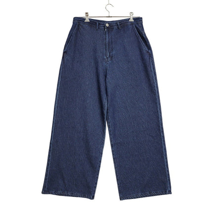 【中古美品】【メンズ】 SATOU サトウ DOKAN WIDE DENIM PT25012 ドカンワイドデニム パンツ ボトムス 151-251030-as-14-izu サイズ：2 カラー：INDIGO 万代Net店