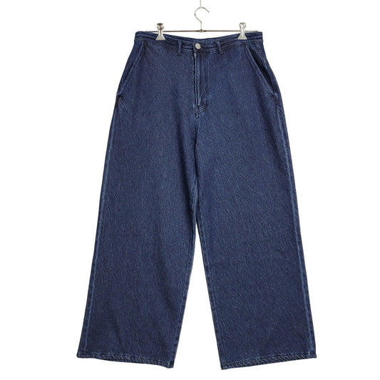【中古美品】【メンズ】 SATOU サトウ DOKAN WIDE DENIM PT25012 ドカンワイドデニム パンツ ボトムス 151-251030-as-14-izu サイズ：2 カラー：INDIGO 万代Net店