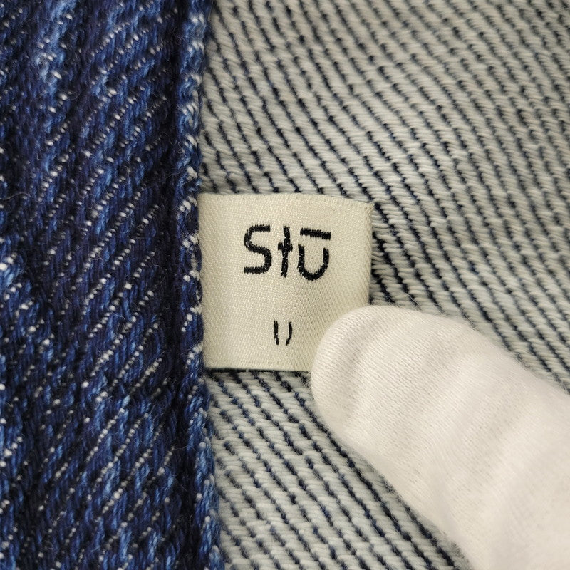 【中古美品】【メンズ】 SATOU サトウ DOKAN WIDE DENIM PT25012 ドカンワイドデニム パンツ ボトムス 151-251030-as-14-izu サイズ：2 カラー：INDIGO 万代Net店