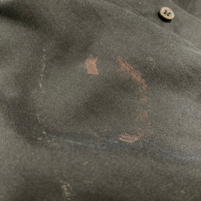 【中古品】【メンズ】 ARMANI COLLEZIONI アルマーニコレッツォーニ LS STAND COLLAR SHIRT ロングスリーブ スタンド カラー シャツ トップス 長袖 141-251106-ya-07-izu サイズ：17/43 カラー：BLACK 万代Net店