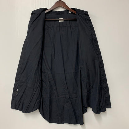 【中古品】【メンズ】 ARMANI COLLEZIONI アルマーニコレッツォーニ LS STAND COLLAR SHIRT ロングスリーブ スタンド カラー シャツ トップス 長袖 141-251106-ya-07-izu サイズ：17/43 カラー：BLACK 万代Net店
