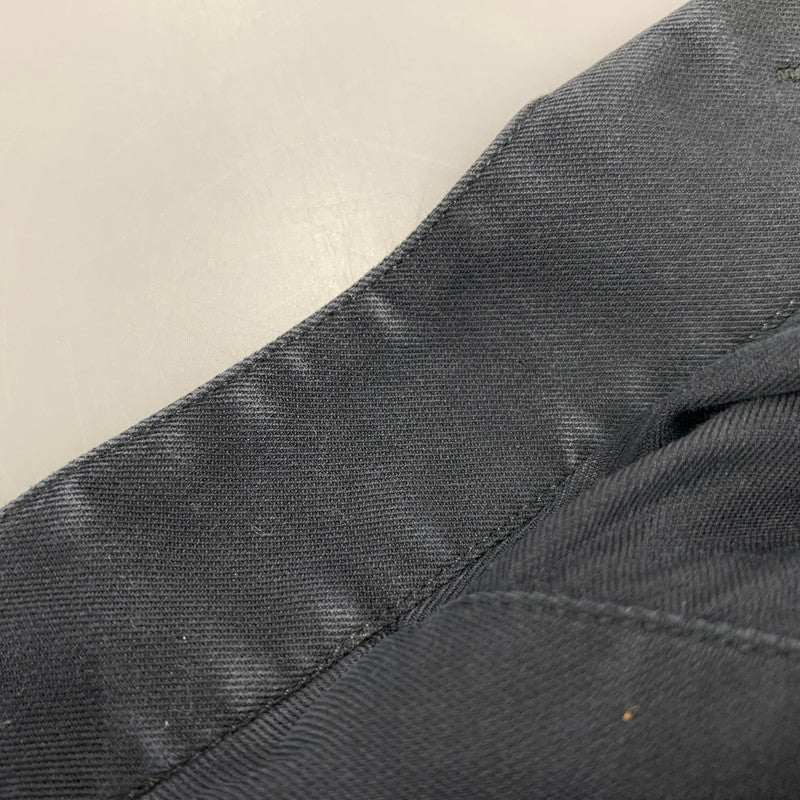 【中古品】【メンズ】 ARMANI COLLEZIONI アルマーニコレッツォーニ LS STAND COLLAR SHIRT ロングスリーブ スタンド カラー シャツ トップス 長袖 141-251106-ya-07-izu サイズ：17/43 カラー：BLACK 万代Net店