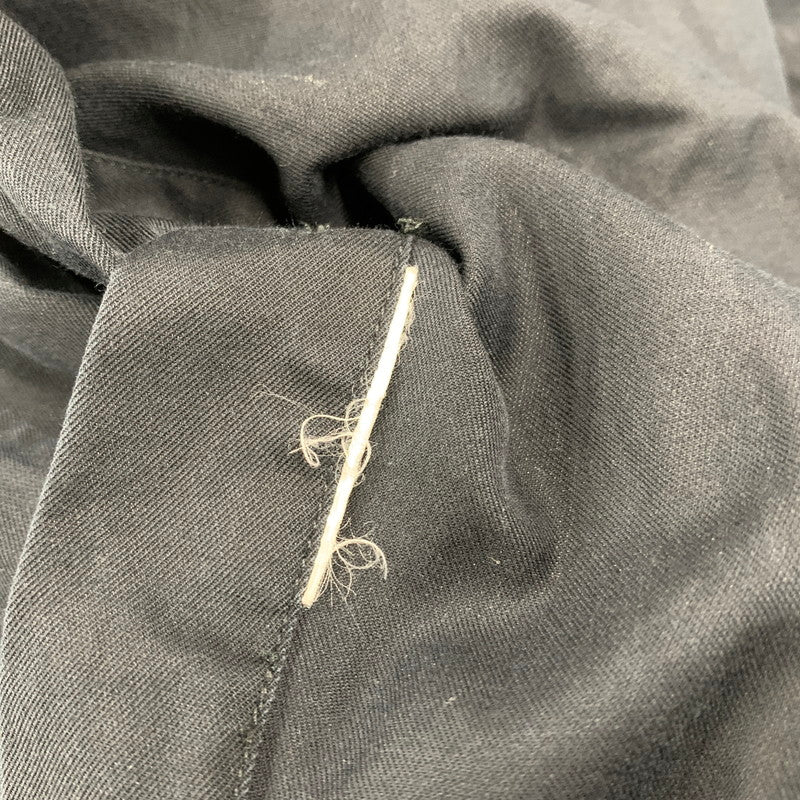 【中古品】【メンズ】 ARMANI COLLEZIONI アルマーニコレッツォーニ LS STAND COLLAR SHIRT ロングスリーブ スタンド カラー シャツ トップス 長袖 141-251106-ya-07-izu サイズ：17/43 カラー：BLACK 万代Net店