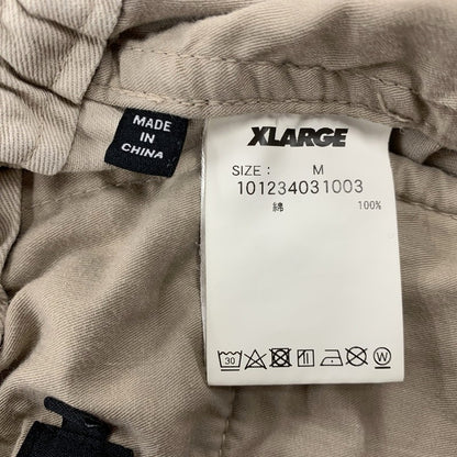 【中古品】【メンズ】 XLARGE エクストララージ 101234031003 EASY WORK PANTS イージー ワーク パンツ ズボン ボトムス 153-251108-ya-02-izu サイズ：M カラー：ベージュ 万代Net店