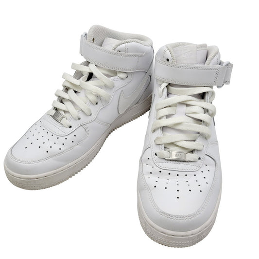 【中古品】【メンズ】 NIKE ナイキ AIR FORCE 1 MID '07 CW2289-111 エア フォース 1 ミッド '07 スニーカー シューズ 靴 160-251030-as-36-izu サイズ：26.5cm カラー：WHITE/WHITE 万代Net店