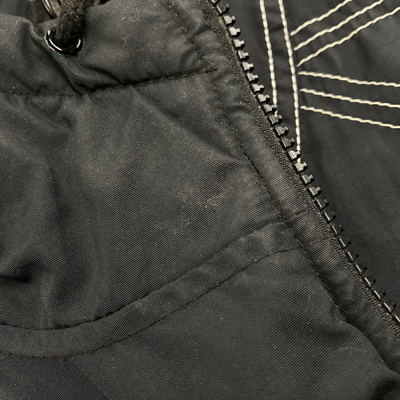 【現状渡し品】【メンズ】 ZIG ZAG STITCH PUFFY JACKET ジグザグステッチ パフィージャケット アウター 149-251031-as-06-izu サイズ：M カラー：ブラック 万代Net店