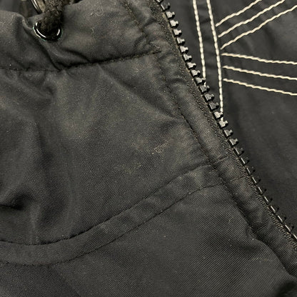 【現状渡し品】【メンズ】 ZIG ZAG STITCH PUFFY JACKET ジグザグステッチ パフィージャケット アウター 149-251031-as-06-izu サイズ：M カラー：ブラック 万代Net店