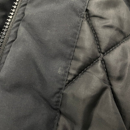 【現状渡し品】【メンズ】 ZIG ZAG STITCH PUFFY JACKET ジグザグステッチ パフィージャケット アウター 149-251031-as-06-izu サイズ：M カラー：ブラック 万代Net店