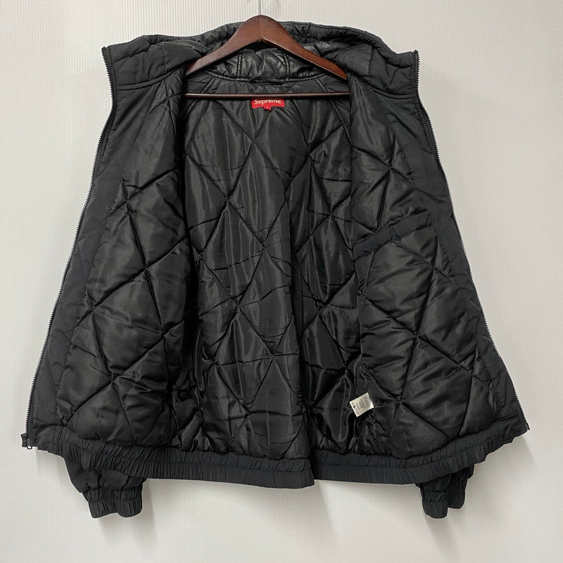 【現状渡し品】【メンズ】 ZIG ZAG STITCH PUFFY JACKET ジグザグステッチ パフィージャケット アウター 149-251031-as-06-izu サイズ：M カラー：ブラック 万代Net店