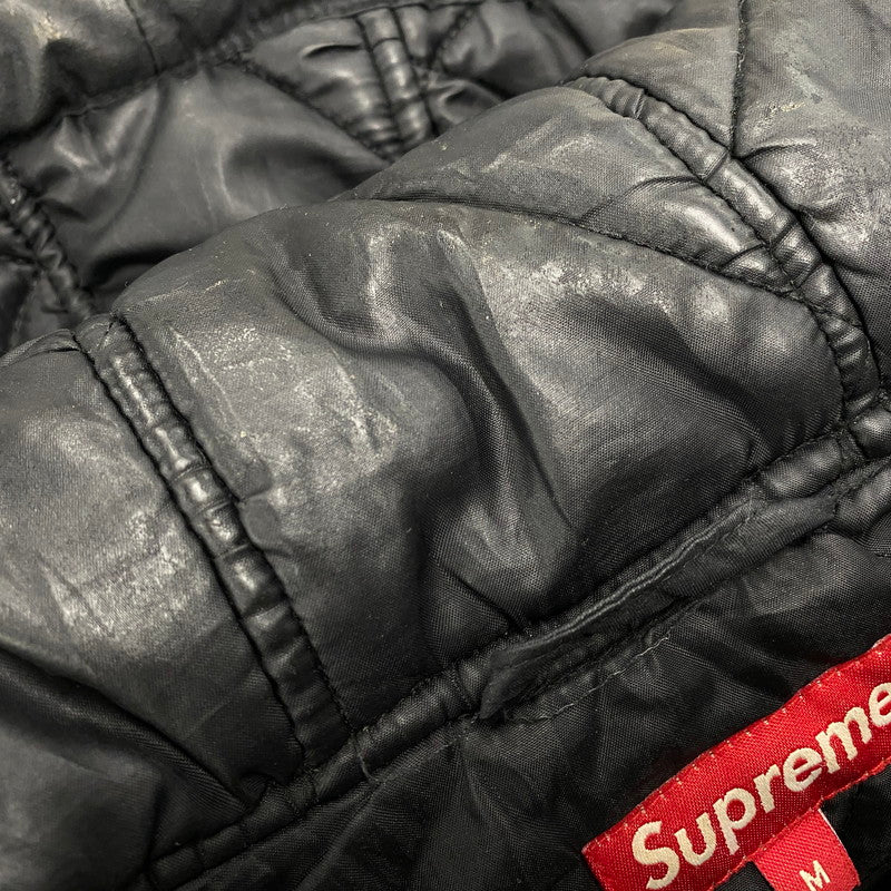 【現状渡し品】【メンズ】 ZIG ZAG STITCH PUFFY JACKET ジグザグステッチ パフィージャケット アウター 149-251031-as-06-izu サイズ：M カラー：ブラック 万代Net店