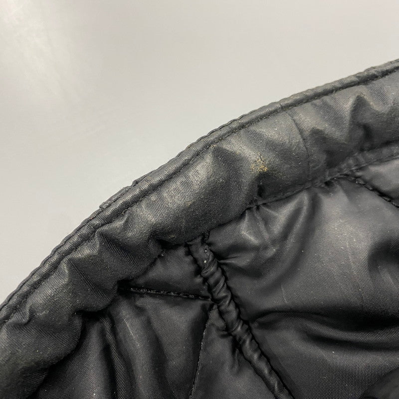 【現状渡し品】【メンズ】 ZIG ZAG STITCH PUFFY JACKET ジグザグステッチ パフィージャケット アウター 149-251031-as-06-izu サイズ：M カラー：ブラック 万代Net店
