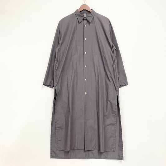 【中古品】【メンズ】 SHINYA KOZUKA シンヤコズカ 1901SK19 19SS COATISH SHIRT コーティッシュシャツ トップス 長袖 140-251031-ya-05-izu サイズ：S カラー：チャコール 万代Net店