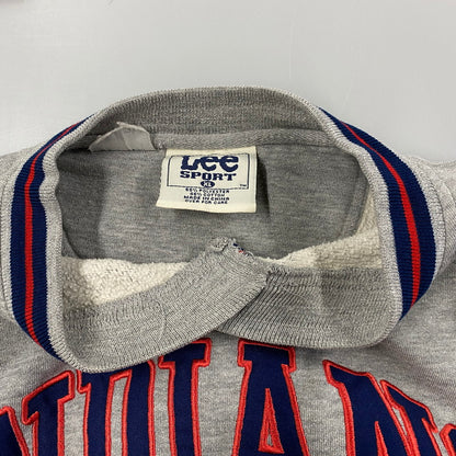 【中古品】【メンズ】 LEE SPORT リー スポーツ INDIANS V-NECK SWEAT SHIRT Vネック スウェットシャツ トレーナー 長袖 トップス 146-251109-as-03-izu サイズ：XL カラー：グレー 万代Net店