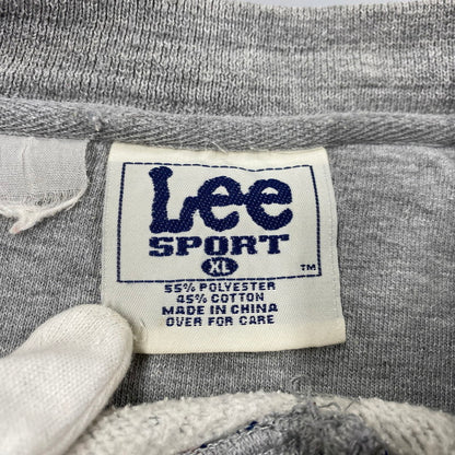 【中古品】【メンズ】 LEE SPORT リー スポーツ INDIANS V-NECK SWEAT SHIRT Vネック スウェットシャツ トレーナー 長袖 トップス 146-251109-as-03-izu サイズ：XL カラー：グレー 万代Net店