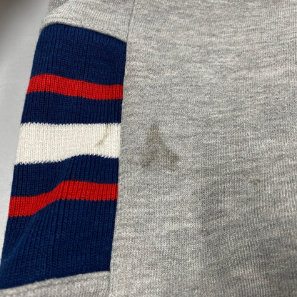 【中古品】【メンズ】 LEE SPORT リー スポーツ INDIANS V-NECK SWEAT SHIRT Vネック スウェットシャツ トレーナー 長袖 トップス 146-251109-as-03-izu サイズ：XL カラー：グレー 万代Net店