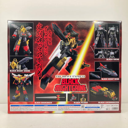 【中古美品】 グッドスマイルカンパニー 勇者特急マイトガイン THE合体 ブラックマイトガイン 完成品合体トイ おもちゃ 057-260918-AS-4-hon 万代Net店