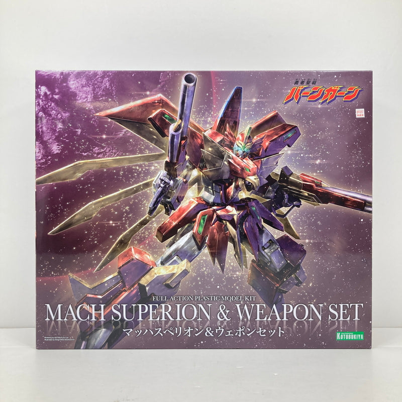 【中古美品】 コトブキヤ 勇者聖戦バーンガーン マッハスペリオン＆ウェポンセット おもちゃ 059-260918-AS-5-hon 万代Net店