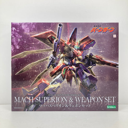 【中古美品】 コトブキヤ 勇者聖戦バーンガーン マッハスペリオン＆ウェポンセット おもちゃ 059-260918-AS-5-hon 万代Net店