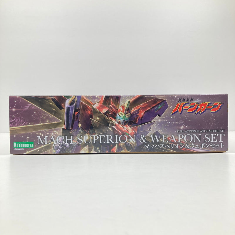 【中古美品】 コトブキヤ 勇者聖戦バーンガーン マッハスペリオン＆ウェポンセット おもちゃ 059-260918-AS-5-hon 万代Net店