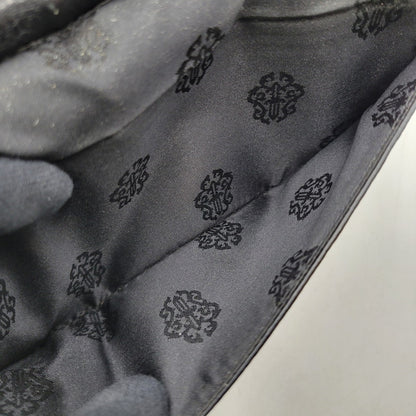 【現状渡し品】【メンズ】 CHROME HEARTS クロムハーツ WAVE WALLET ウェーブウォレット 長財布 190-251214-as-08-izu カラー：ブラック 万代Net店